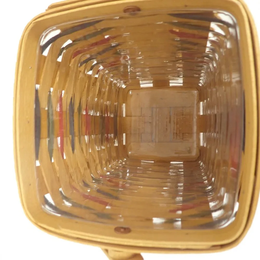 Vintage Longaberger Woven Traditions Large Peg Basket